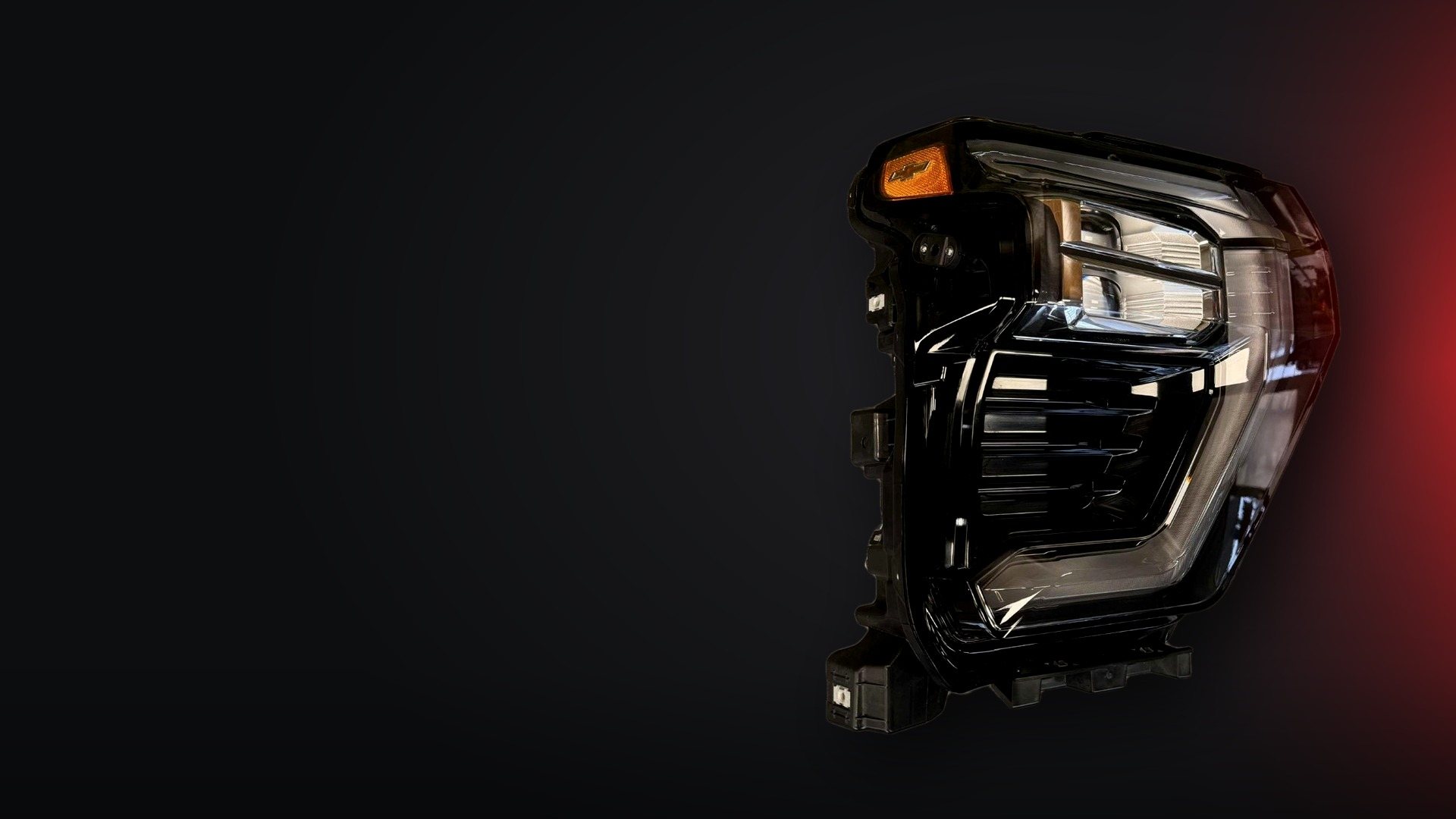 Genuine OEM Chevrolet Silverado HD LED headlight assembly