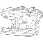 2018-2020 Ford F-150 Driver & Passenger Side Halogen/LED Headlight Assembly - Ford OEM #KL3Z-13008-P