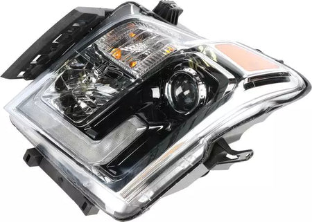 2016-2019 Nissan Titan Passenger Side Halogen/LED Headlight Assembly - Nissan OEM #26010-EZ22B