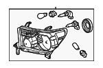 2007-2017 Toyota Sequoia Driver Side Halogen Headlight Assembly - Toyota OEM #81150-0C051