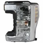 2018-2019 Ford F-250 / F-350 / F-450 / F-550 Super Duty Driver Side Halogen Headlight Assembly - Ford OEM #JC3Z-13008-K